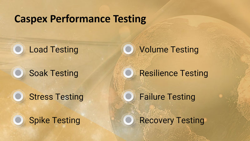 Caspex Performance Testing